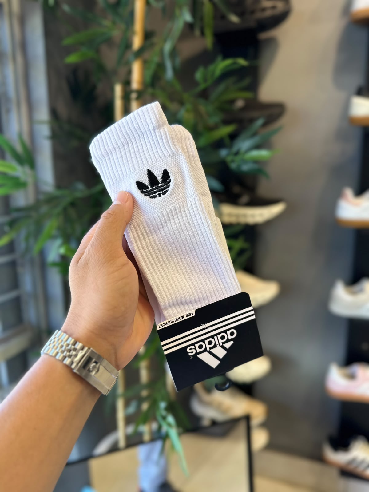 Adidas Meia Adidas Branca